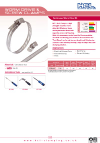 Continuous Worm Drive Kit