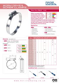 Worm Drive DIN3017 – 12mm