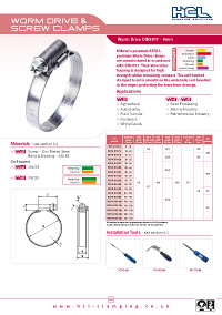 Worm Drive DIN3017 – 9mm